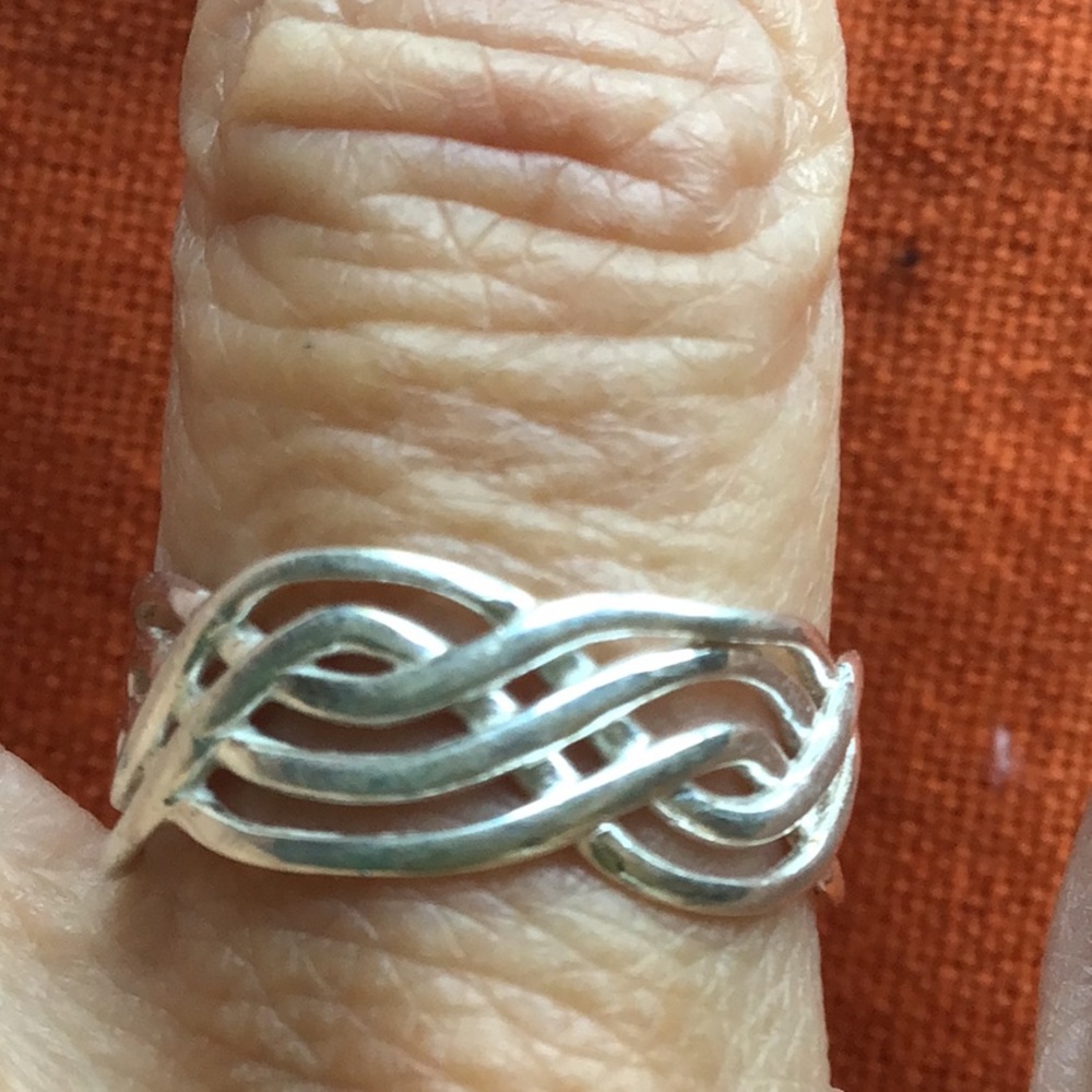 Sterling silver ring. Size 6